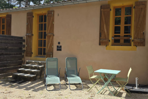 Appart Chardonnay terrasse